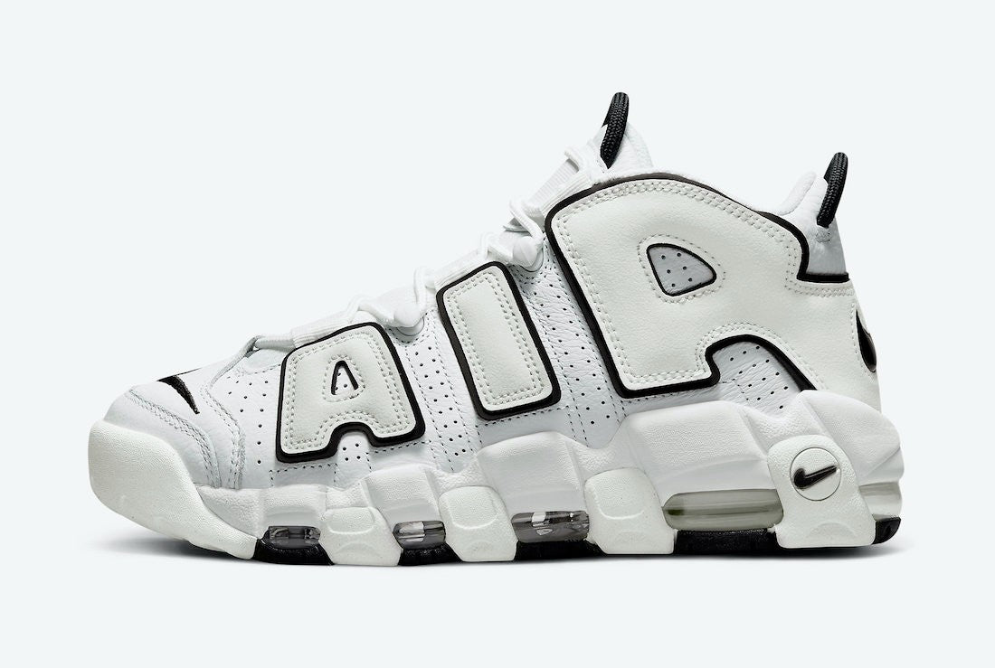 DO6718-100 Nike Air More Uptempo "White/Black" (Women's)