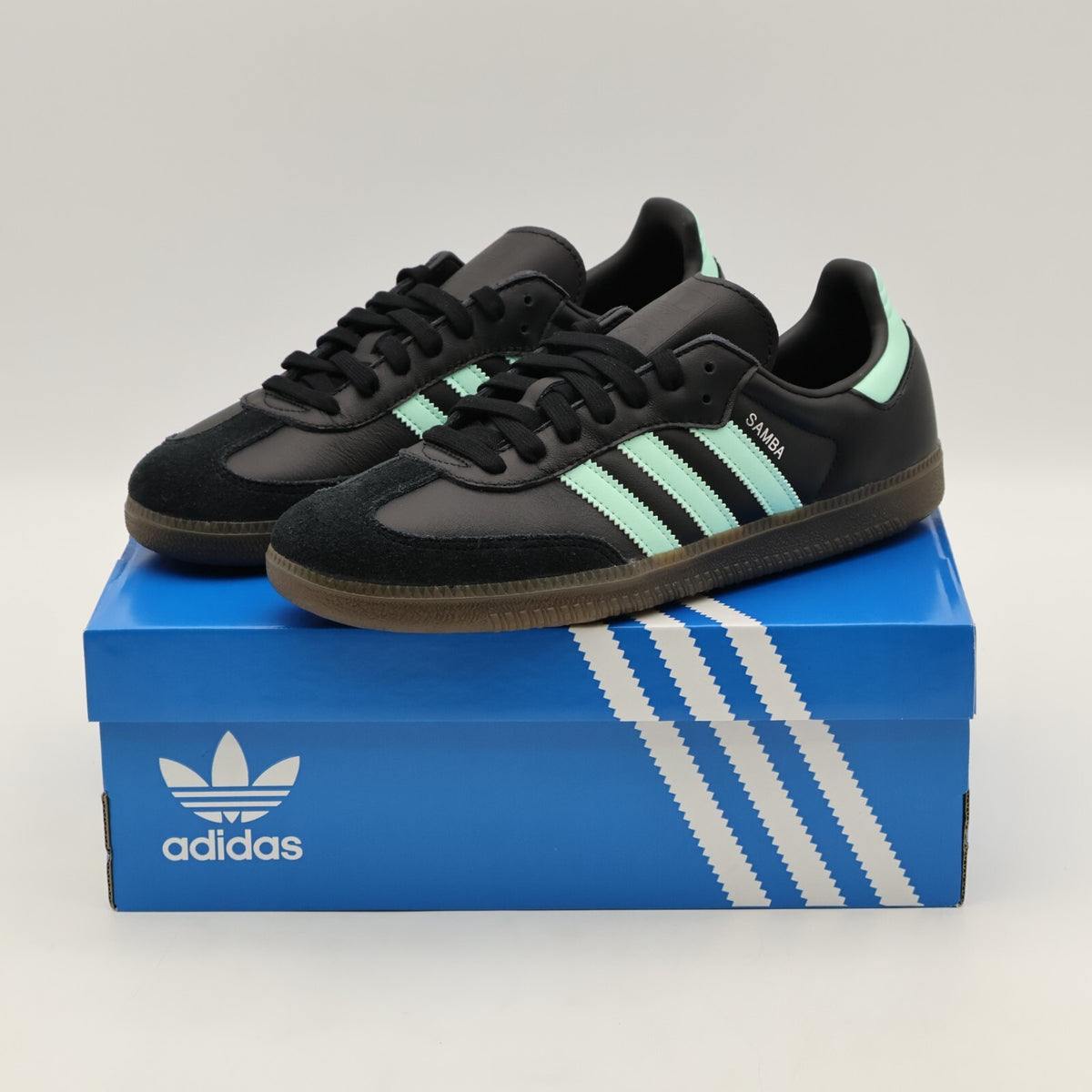 JR7109 adidas Originals Samba OG Clear Mint Pack (Men's)