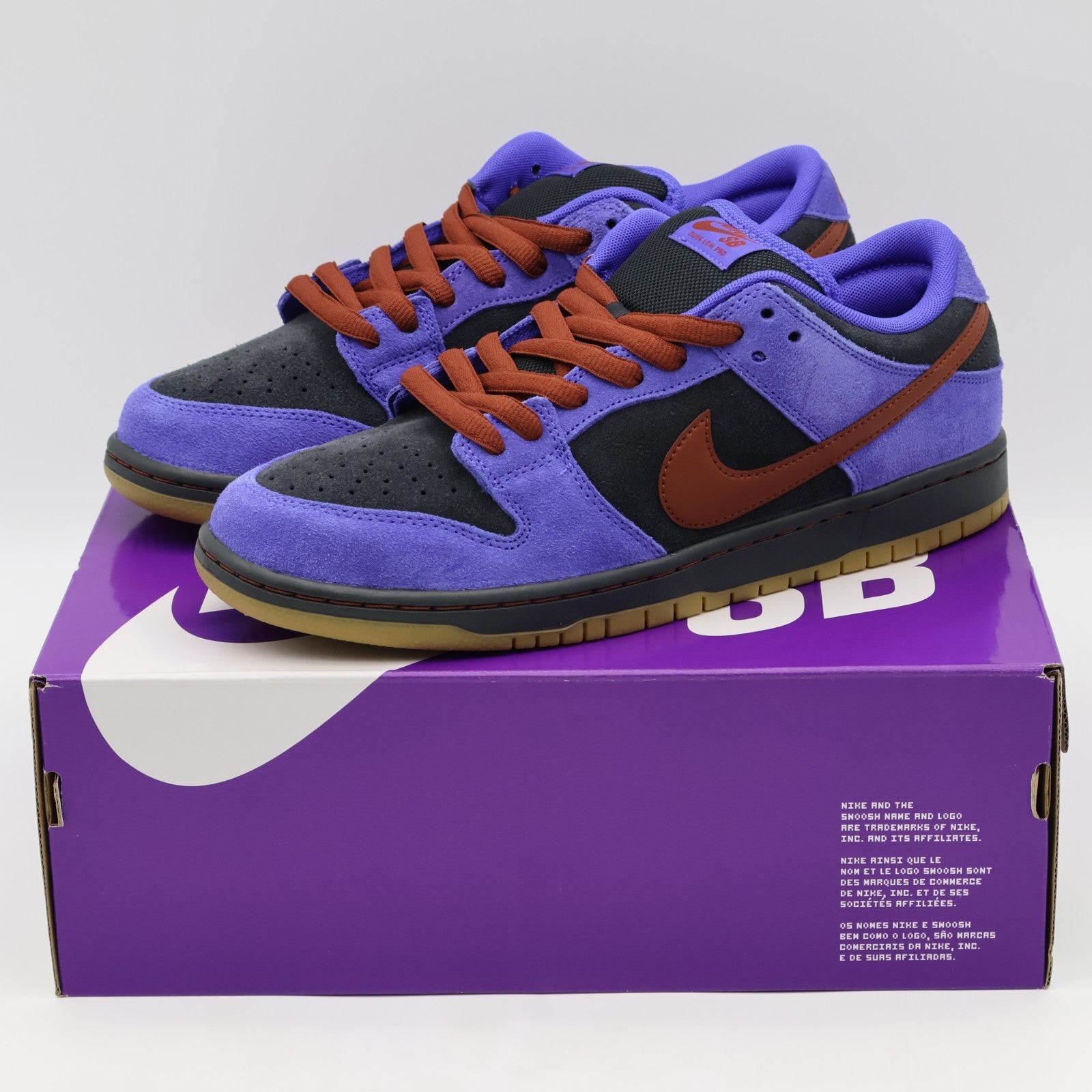 HQ1625-500 Nike SB Dunk Low Pro Persian Violet Cinnamon (Men's)