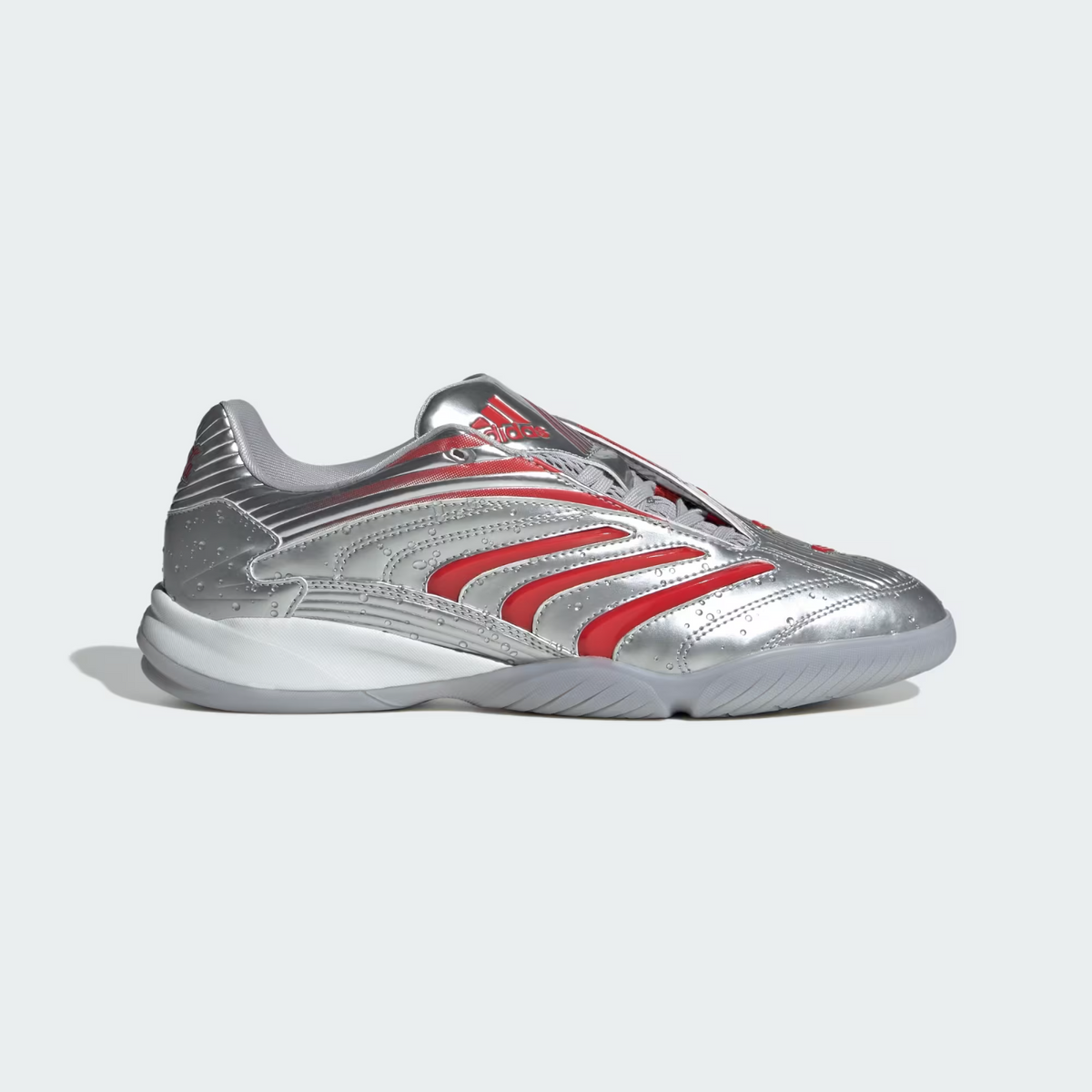 KH6906 Coca-Cola à adidas Predator Sala "Silver Metallic/None/Grey Two" (Men's)