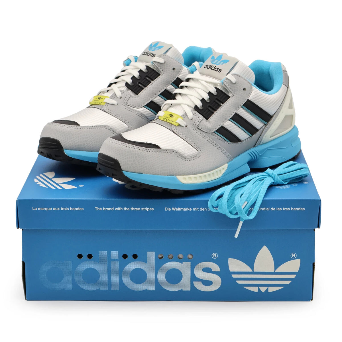 IH3363 atmos adidas Originals ZX8000 G-SNK 9 Blue Grey Yellow White (Men's)