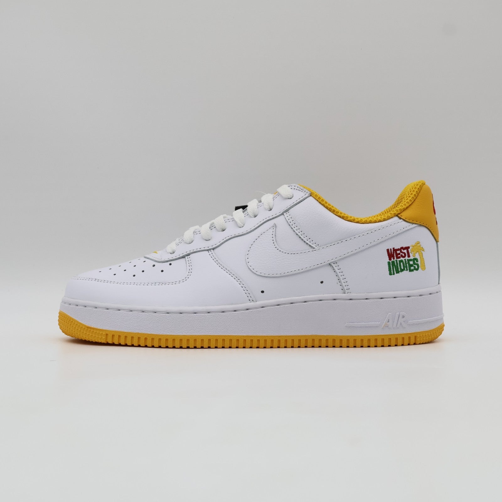 DX1156-101 Nike Air Force 1 Low West Indies White University Gold (Men's)