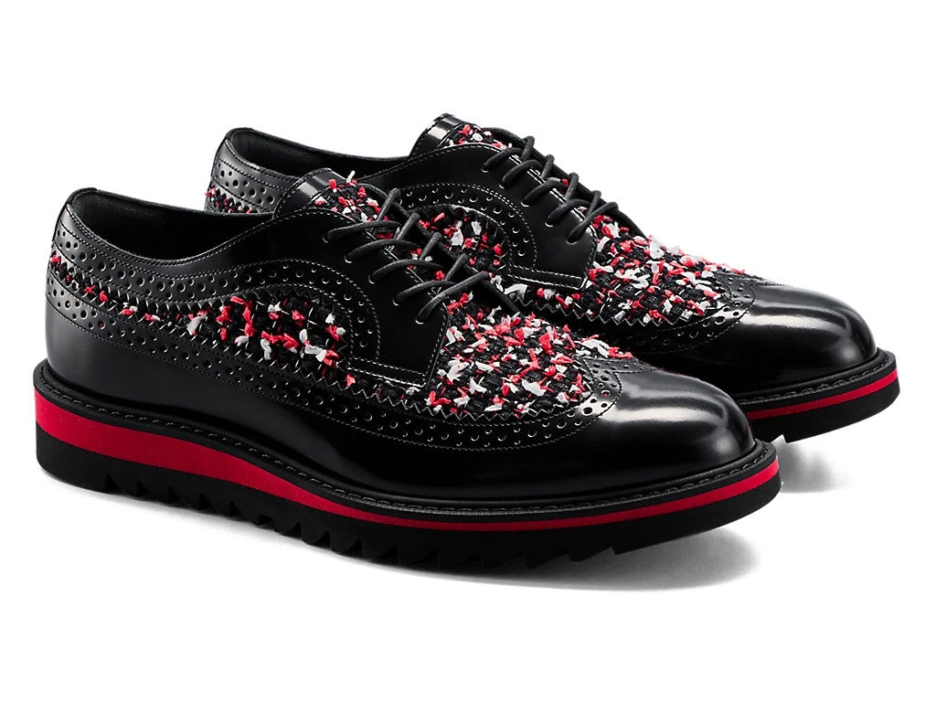 1181A615-002 Onitsuka Tiger Brogue Black Classic Red (Men's)