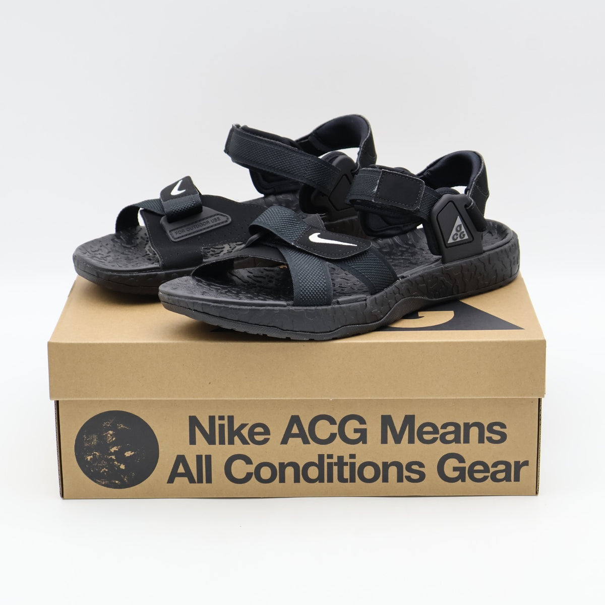 DO8951-001 Nike ACG Air Deschutz Black Grey Fog (Men's)