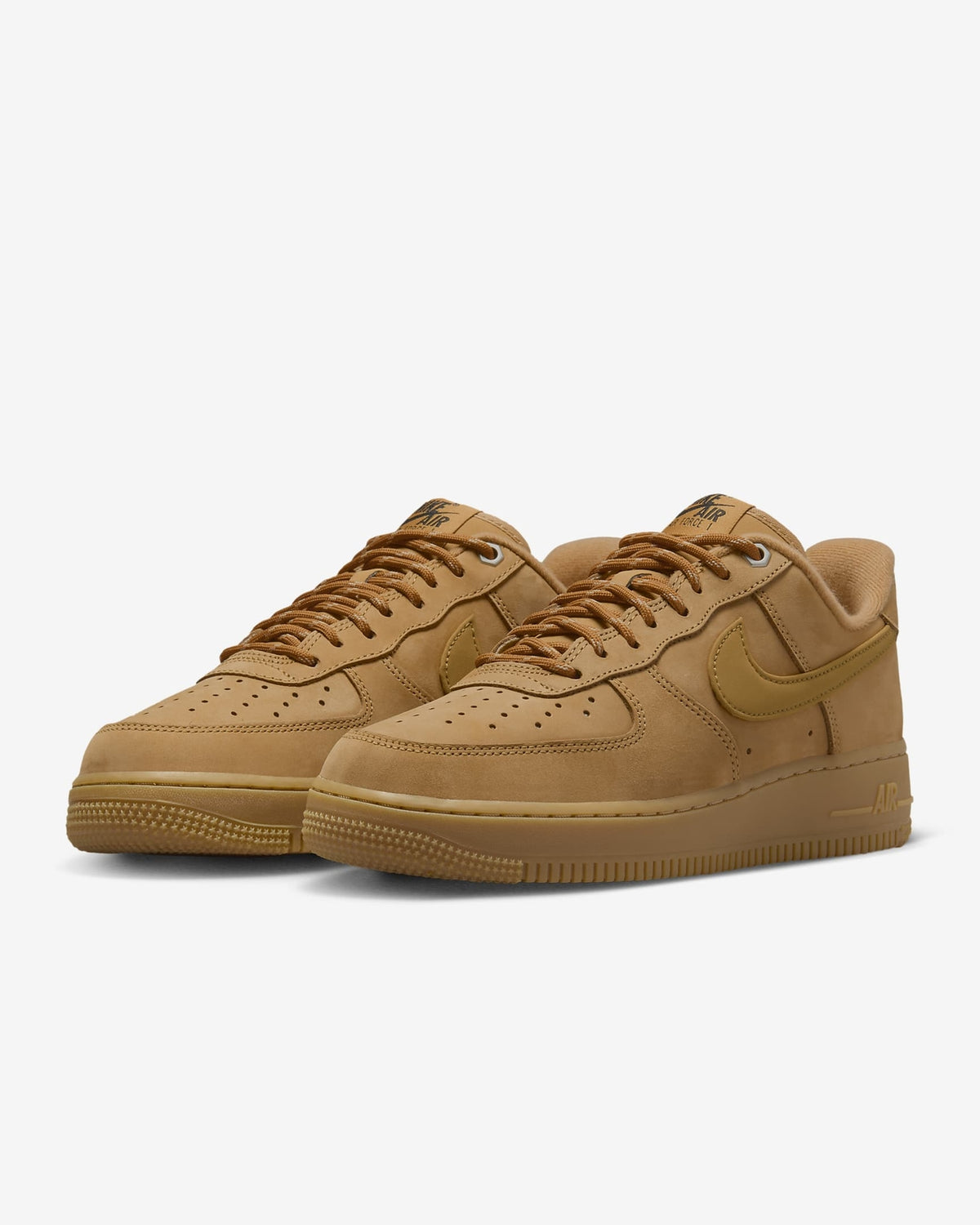 FZ7372-200 Nike Women's Air Force 1 '07 WB Flax Wheat Gum (Women's)
