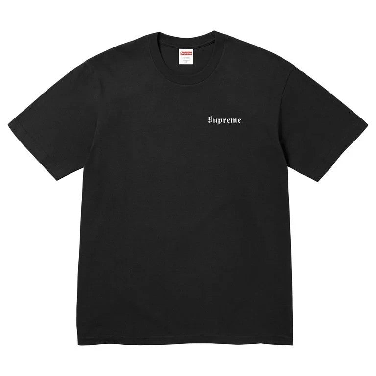 Supreme Paris is Burning Tee Black