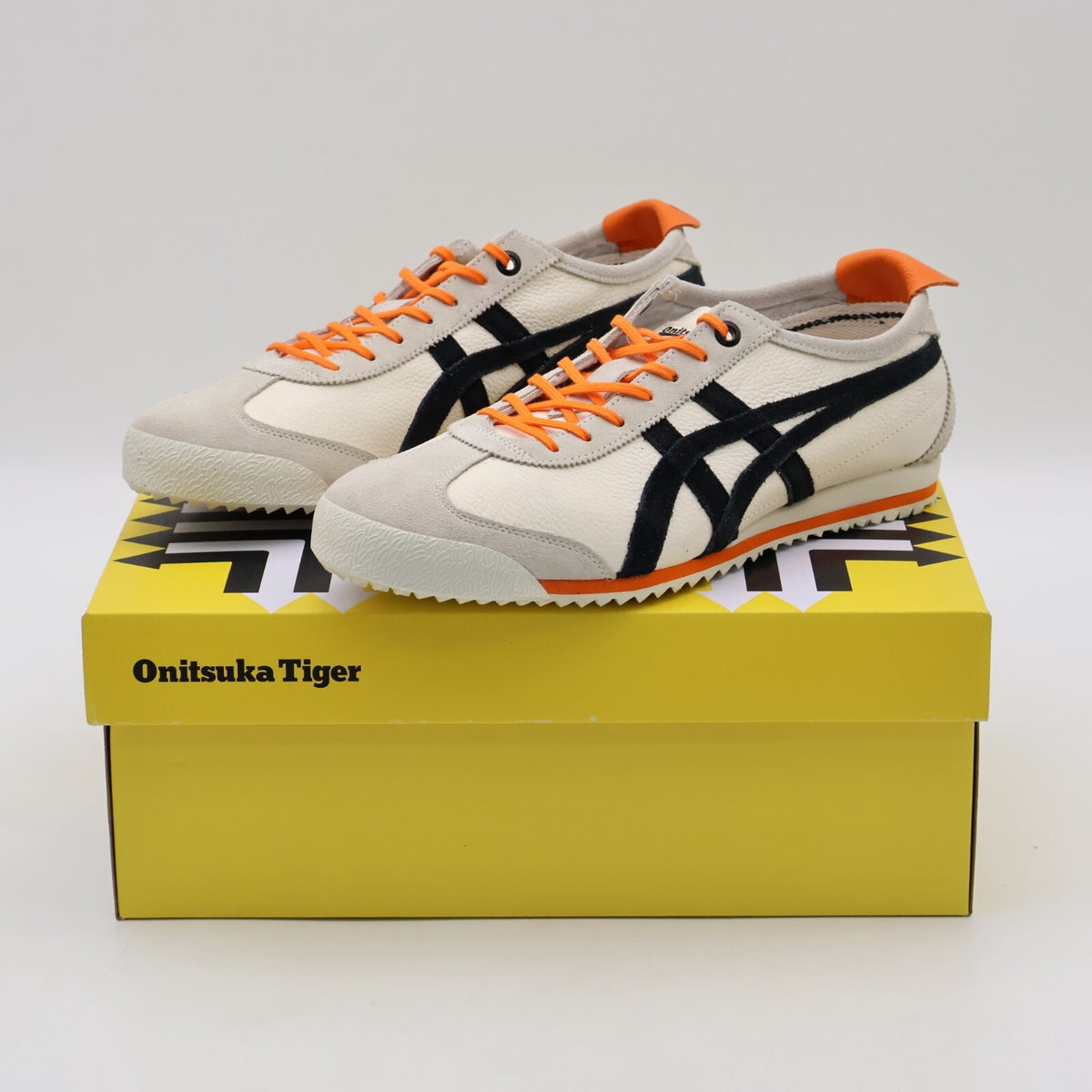1183C015-105 Onitsuka Tiger Mexico 66 SD Cream Black (Men's)