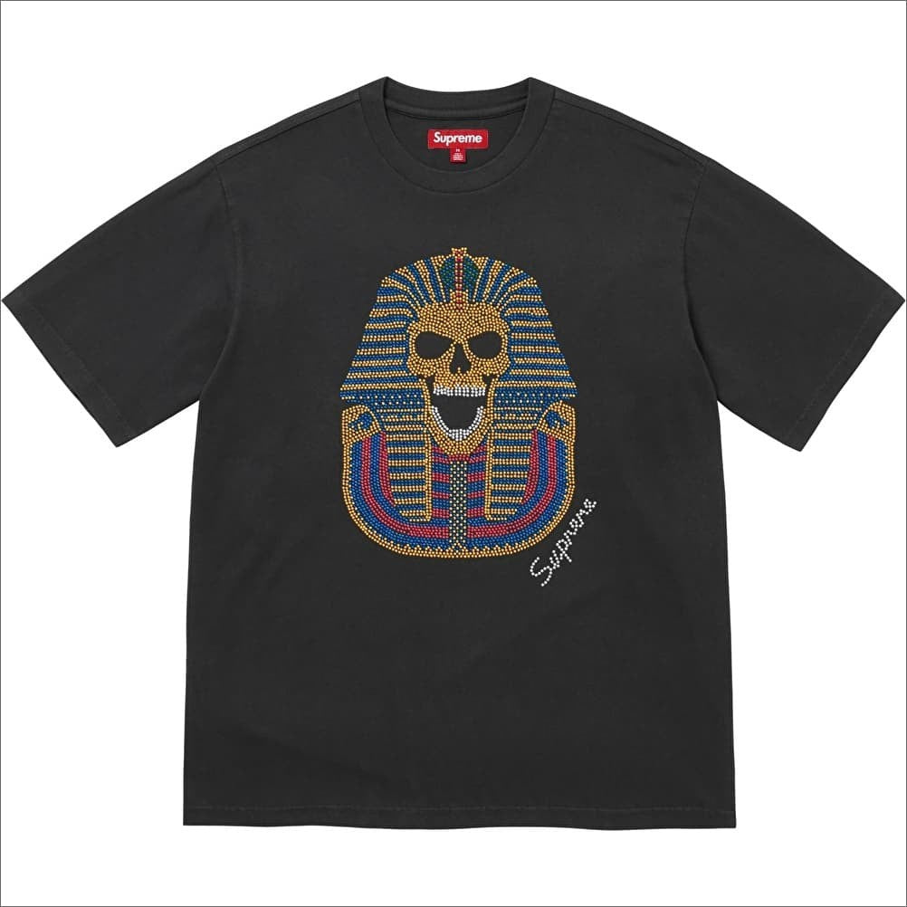 Supreme King Tut S/S Top Black