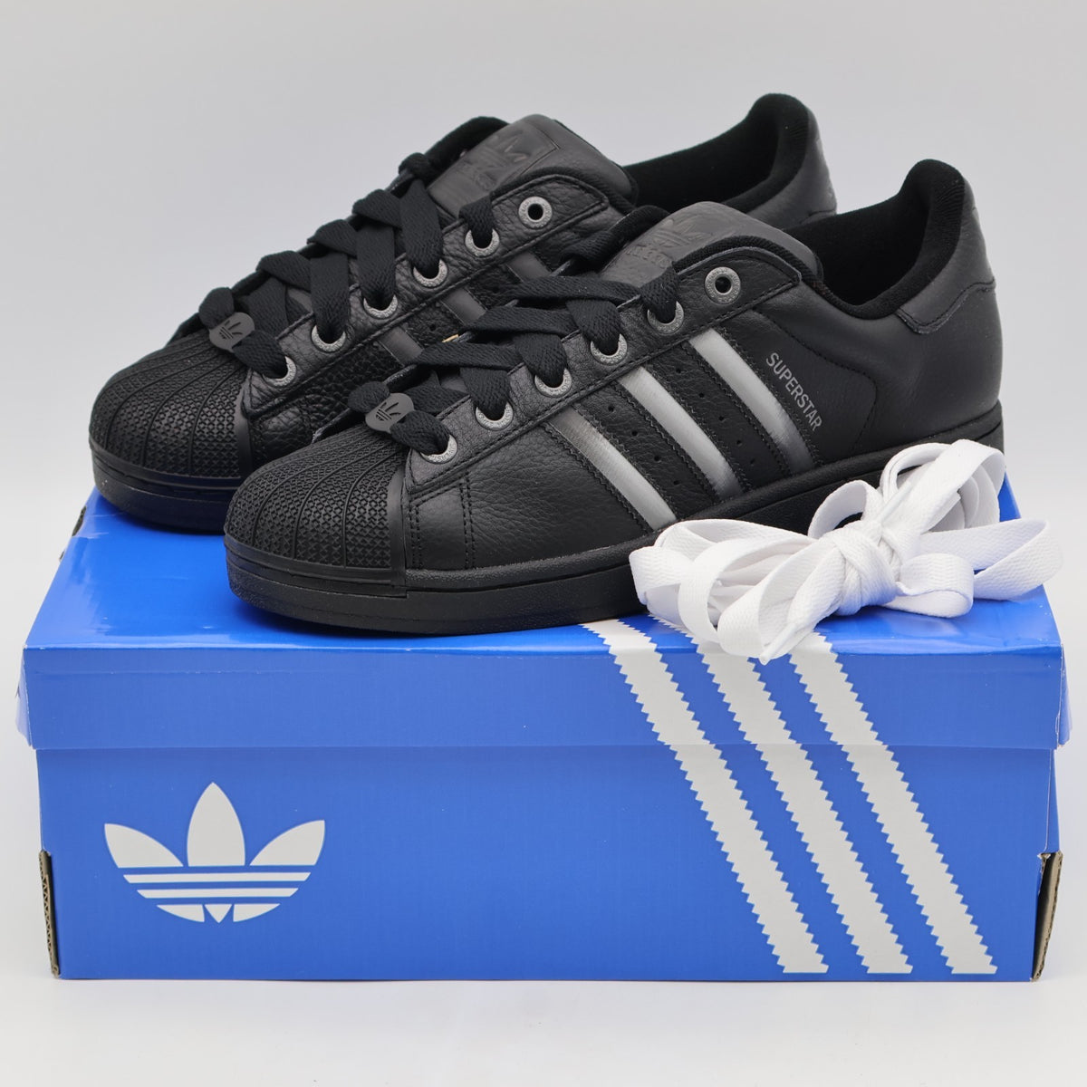 JQ3914 adidas Originals Superstar 2 Core Black Matte Silver Carbon (Men's)