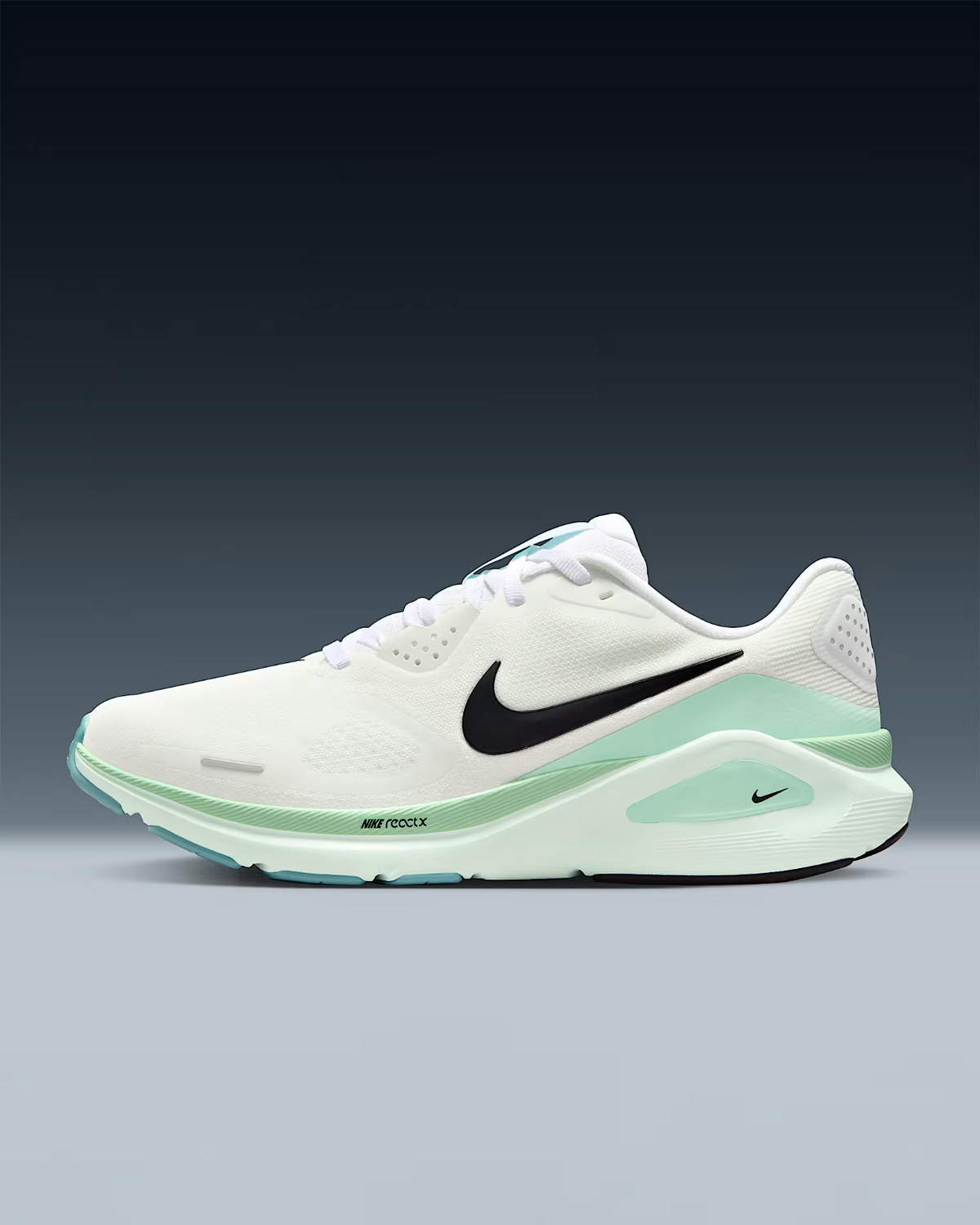HJ1101-100 Nike Structure 26 White Barely Green Mint Foam Black (Women's)