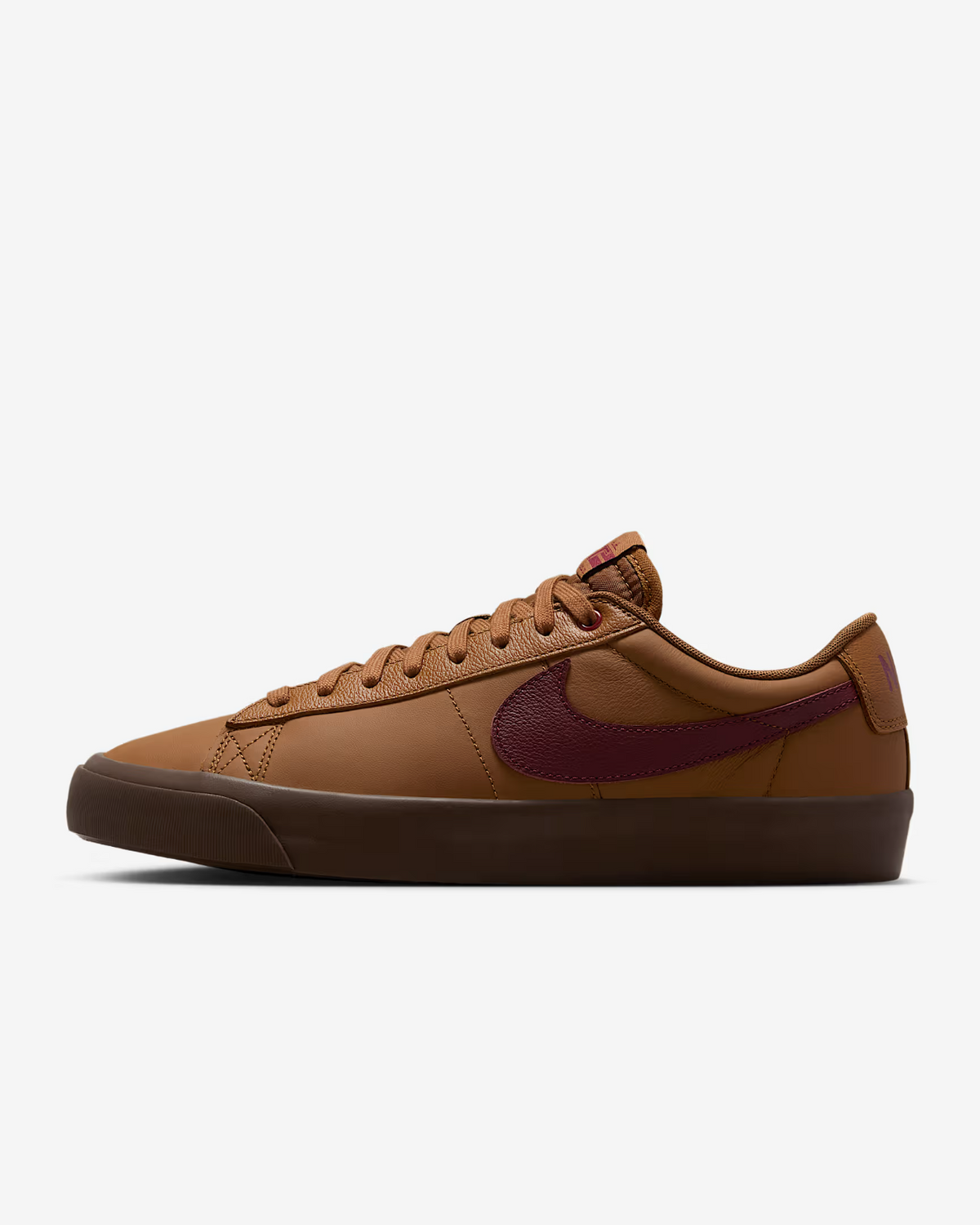 DV1226-200 Nike SB Blazer Low Pro GT Light British Tan Gum Yellow (Men's)