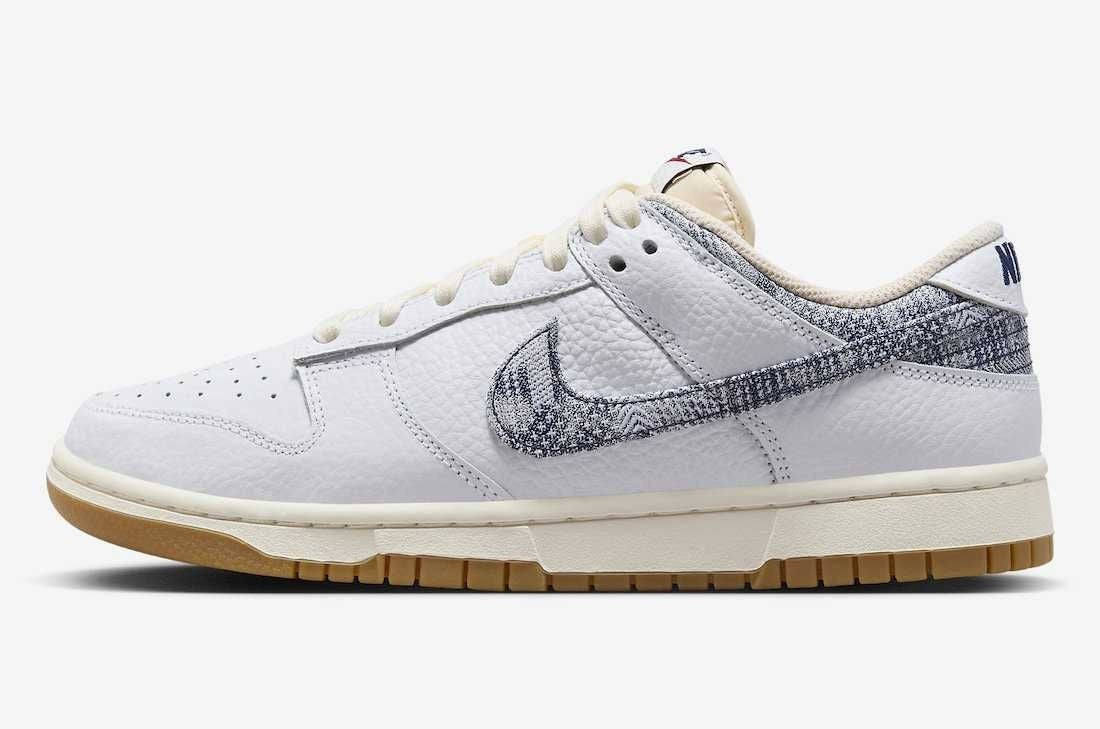 FN6881-100 Nike Dunk Low "Washed Denim" (Men's)