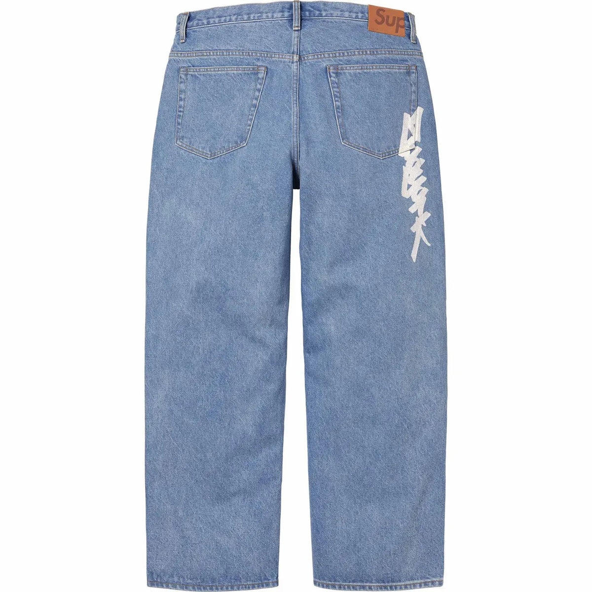 Supreme Zoo York Baggy Jean Washed Indigo