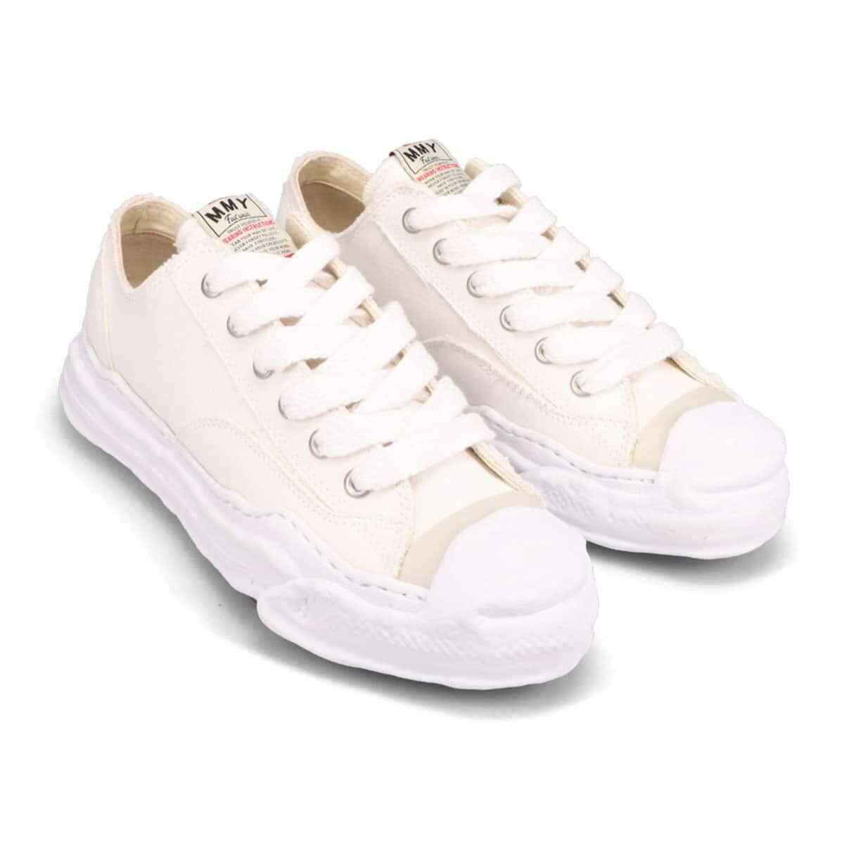 A05FW702-white Maison MIHARA YASUHIRO HANK original sole canvas Low-Top (Men's)