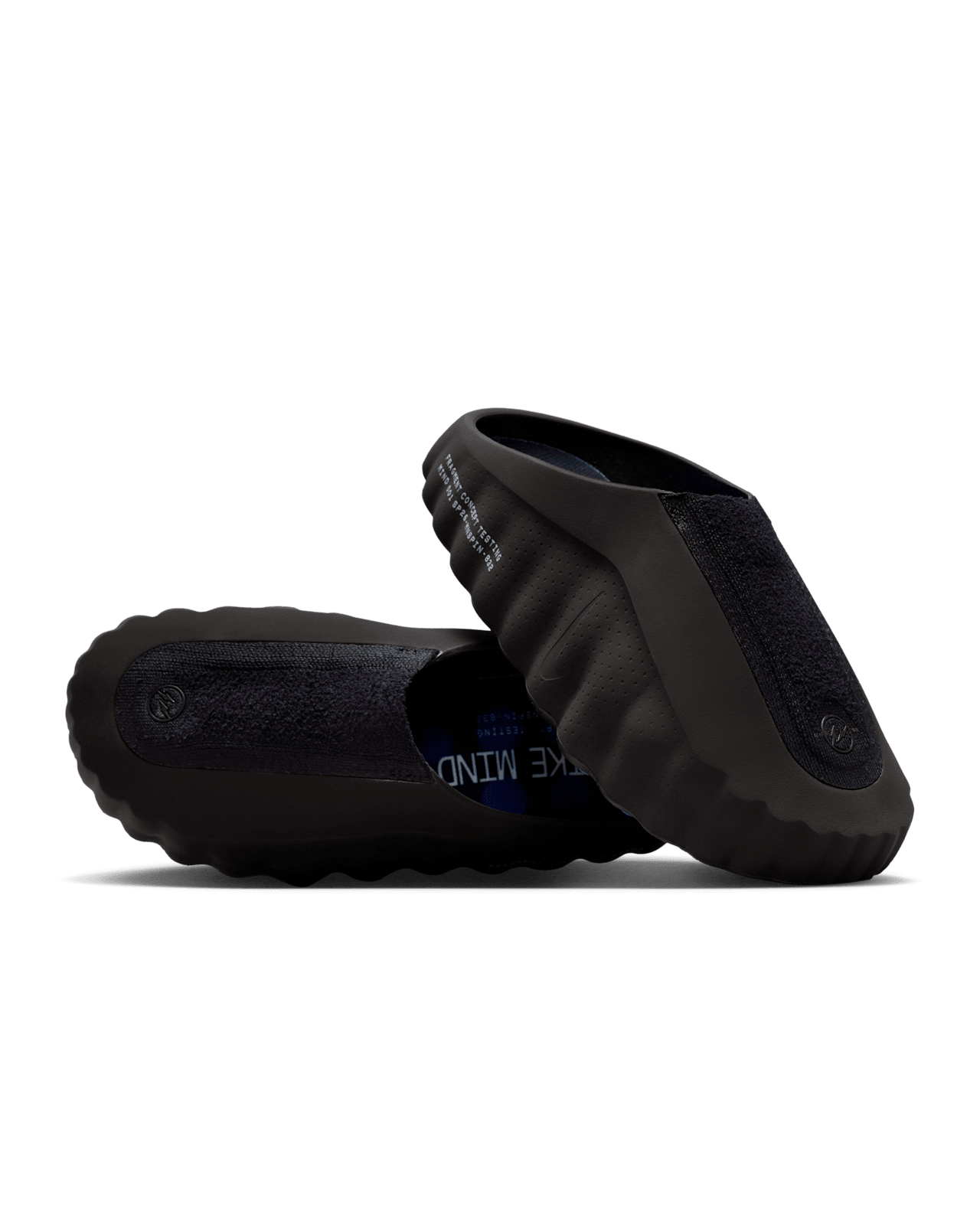 IQ8502-001 fragment design Nike Mind 001 Mules Black (Men's)