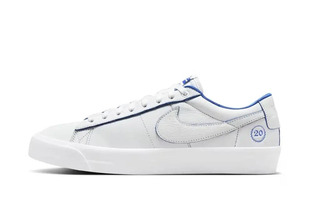 FZ1300-100 Nike SB Blazer Low Pro GT Summit White Game Royal (Men's)