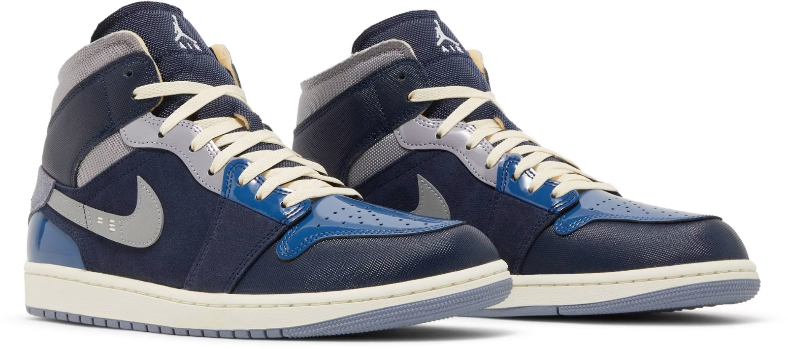 DR8868-400 Nike Air Jordan 1 Mid Craft "Obsidian" (Men's)