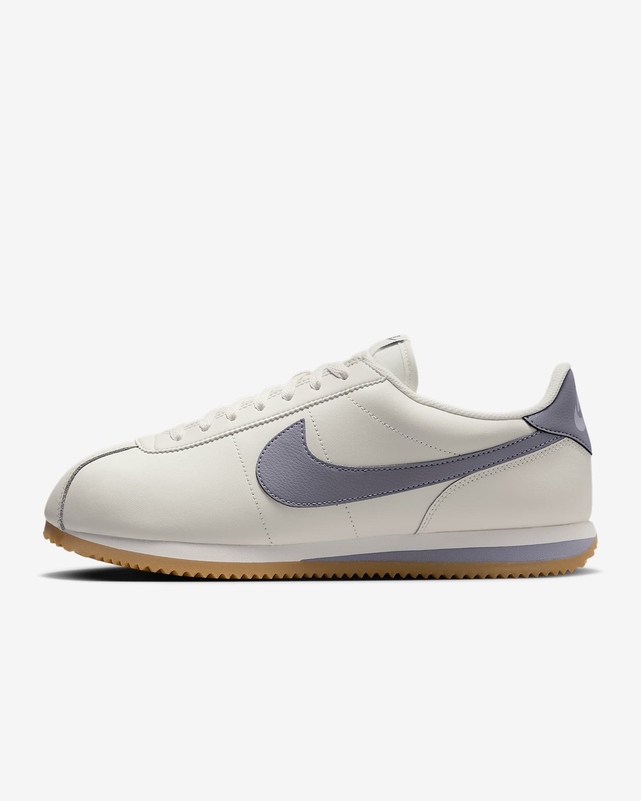 DM4044-111 Nike Cortez Leather Sail Gum Yellow Cement Grey (Men's)