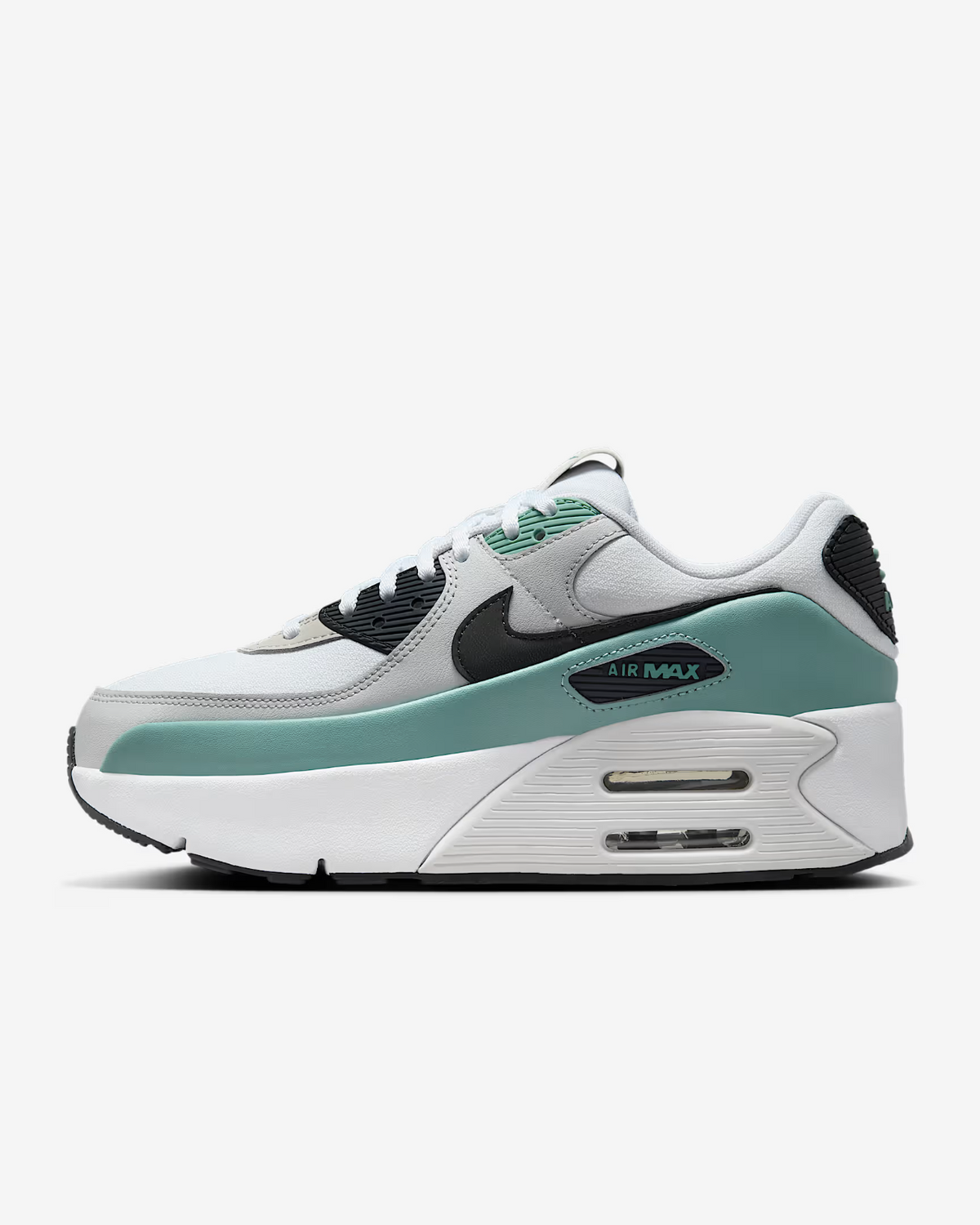 FD4328-115 Nike Air Max 90 LV8 White Cannon Vast Grey Anthracite (Women's)