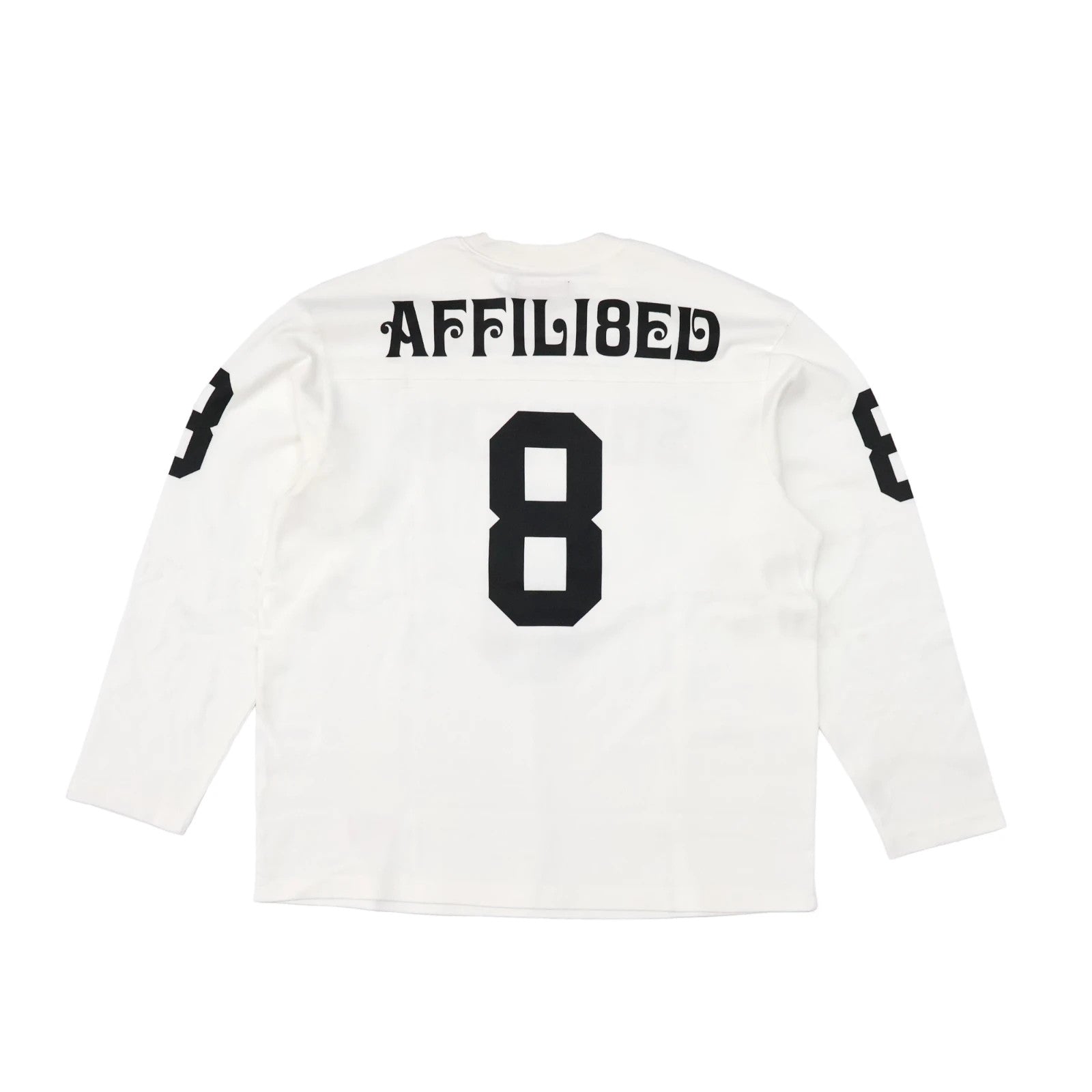 Supreme Affiliated L/S Football Top White