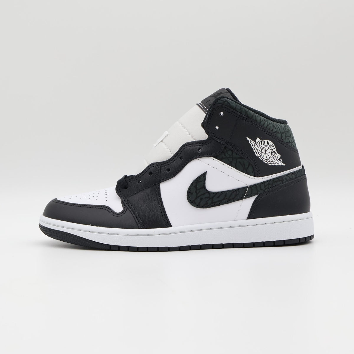 FB9911-001 Nike Air Jordan 1 Mid Panda Elephant (Men's)