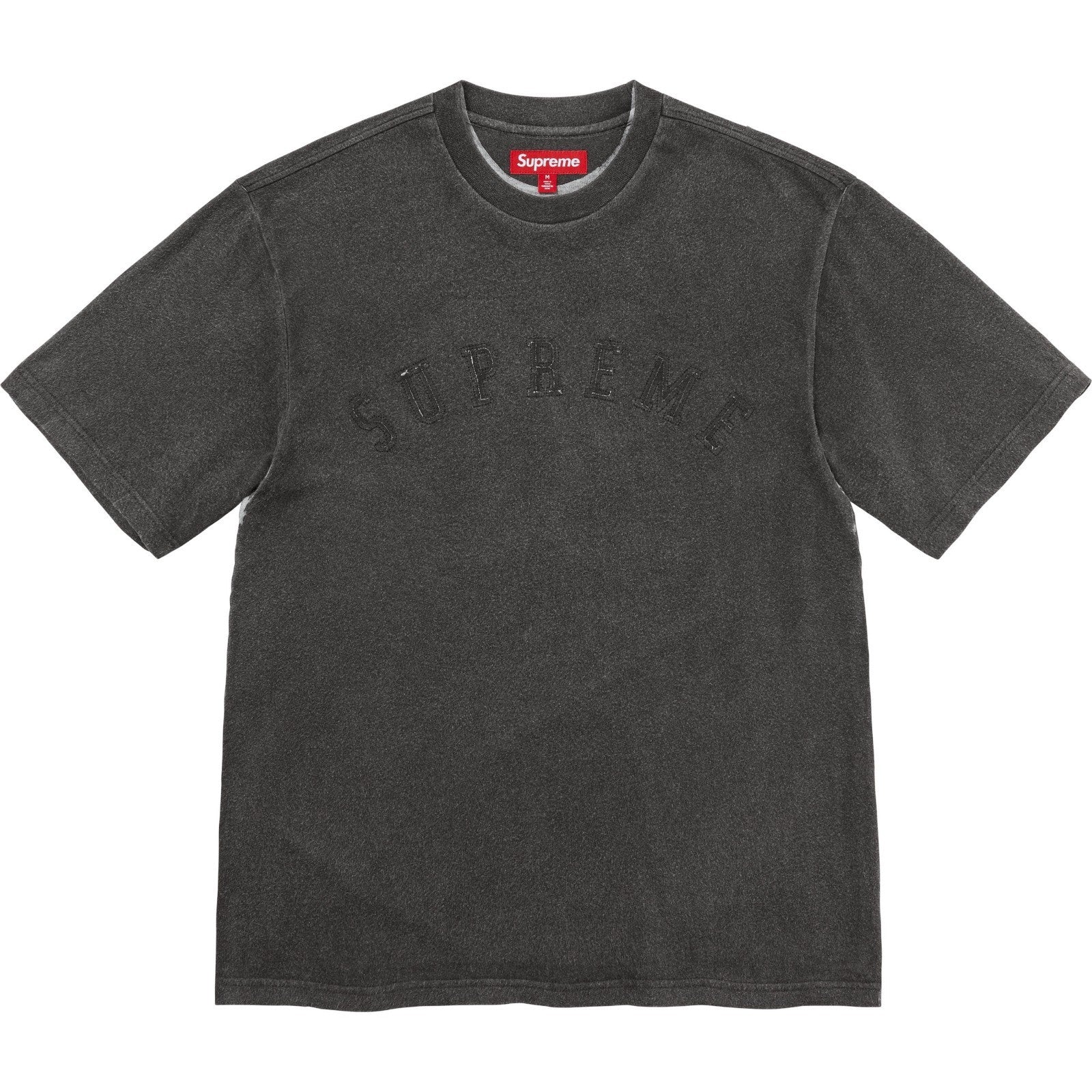 Supreme Overprint S/S Top Black