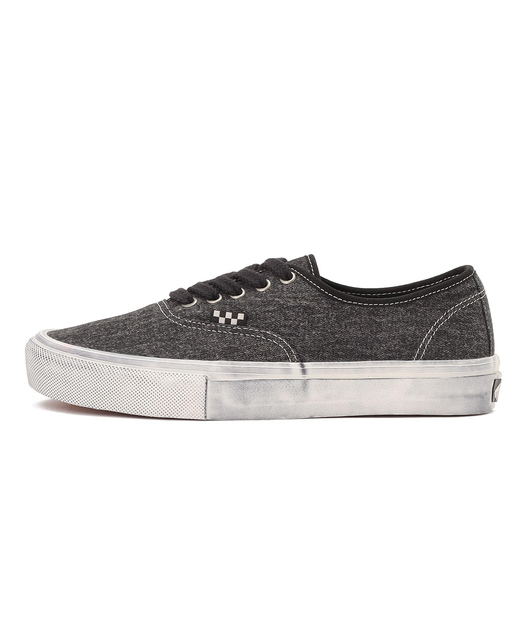 VN0A2Z2ZCC8 Vans Skate Authentic Denim Charcoal Black (Men's)