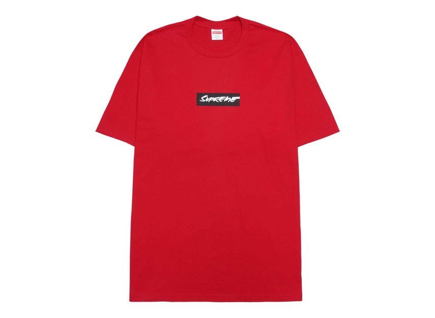 Supreme Futura Box Logo Tee Red