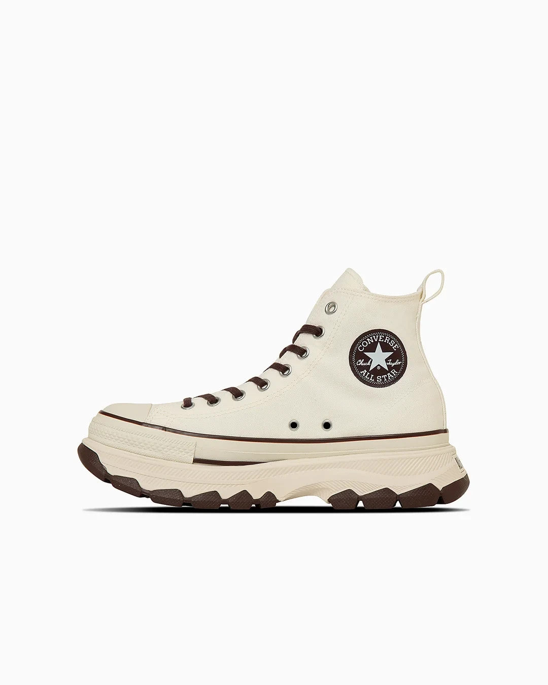 31315861 Converse All Star Trekwave CB HI Off White Coffee Brown (Men's)