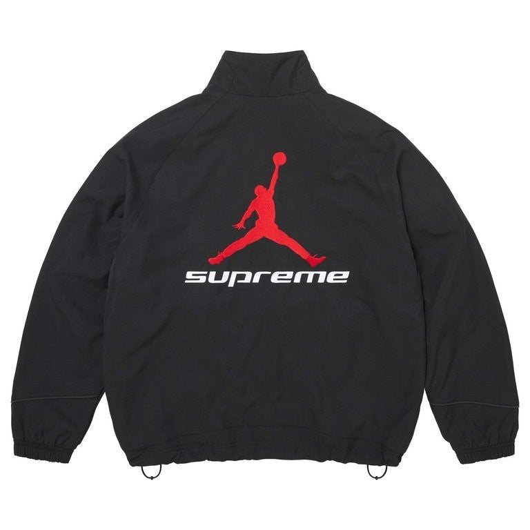 Supreme x Jordan Track Jacket Black