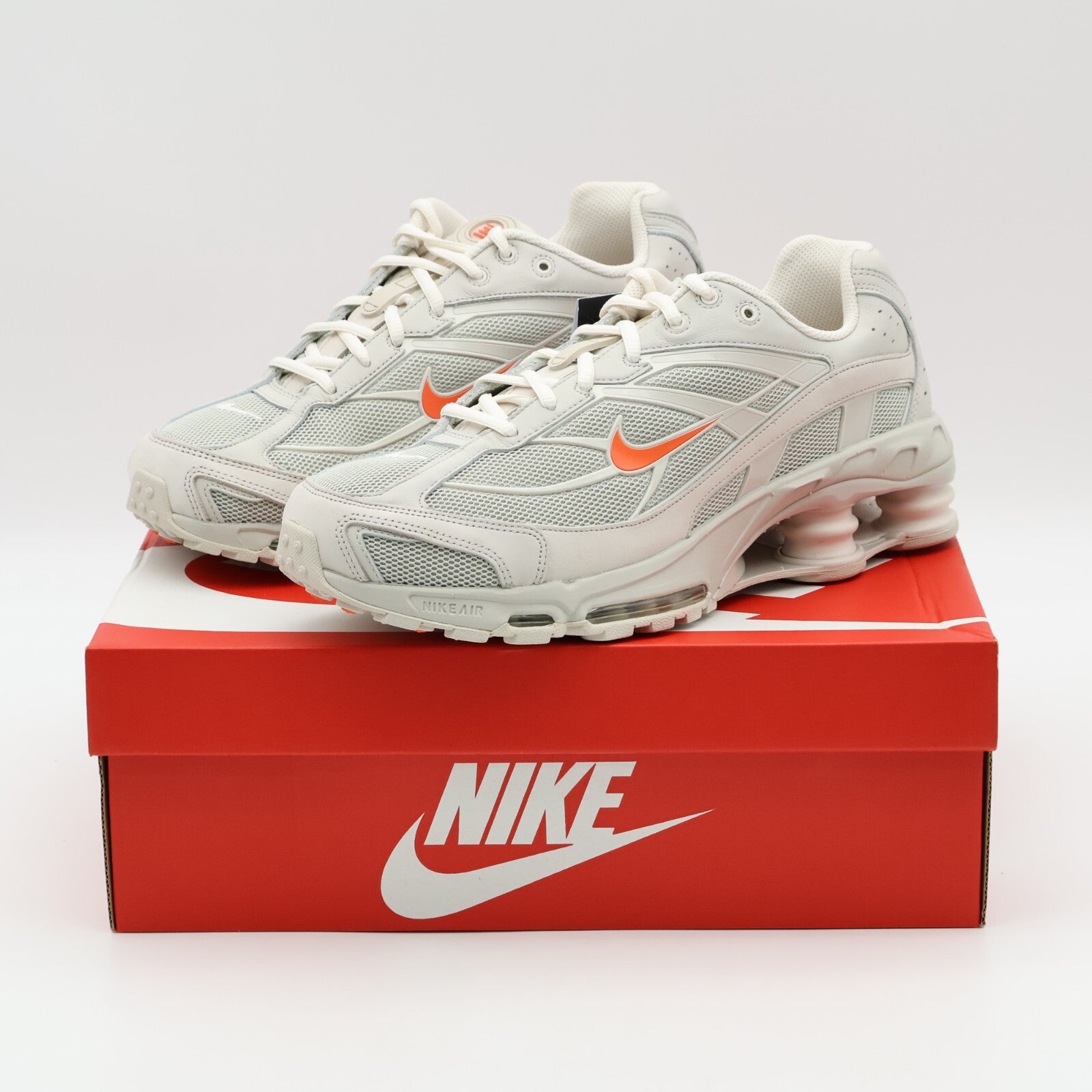 HQ5412-072 Nike Shox Ride 2 Light Bone Turf Orange Phantom (Men's)