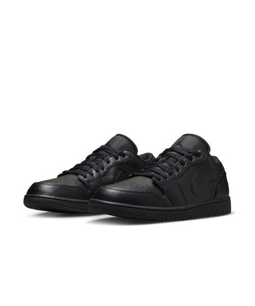 553558-093 Nike Air Jordan 1 Low Triple Black (Men's)