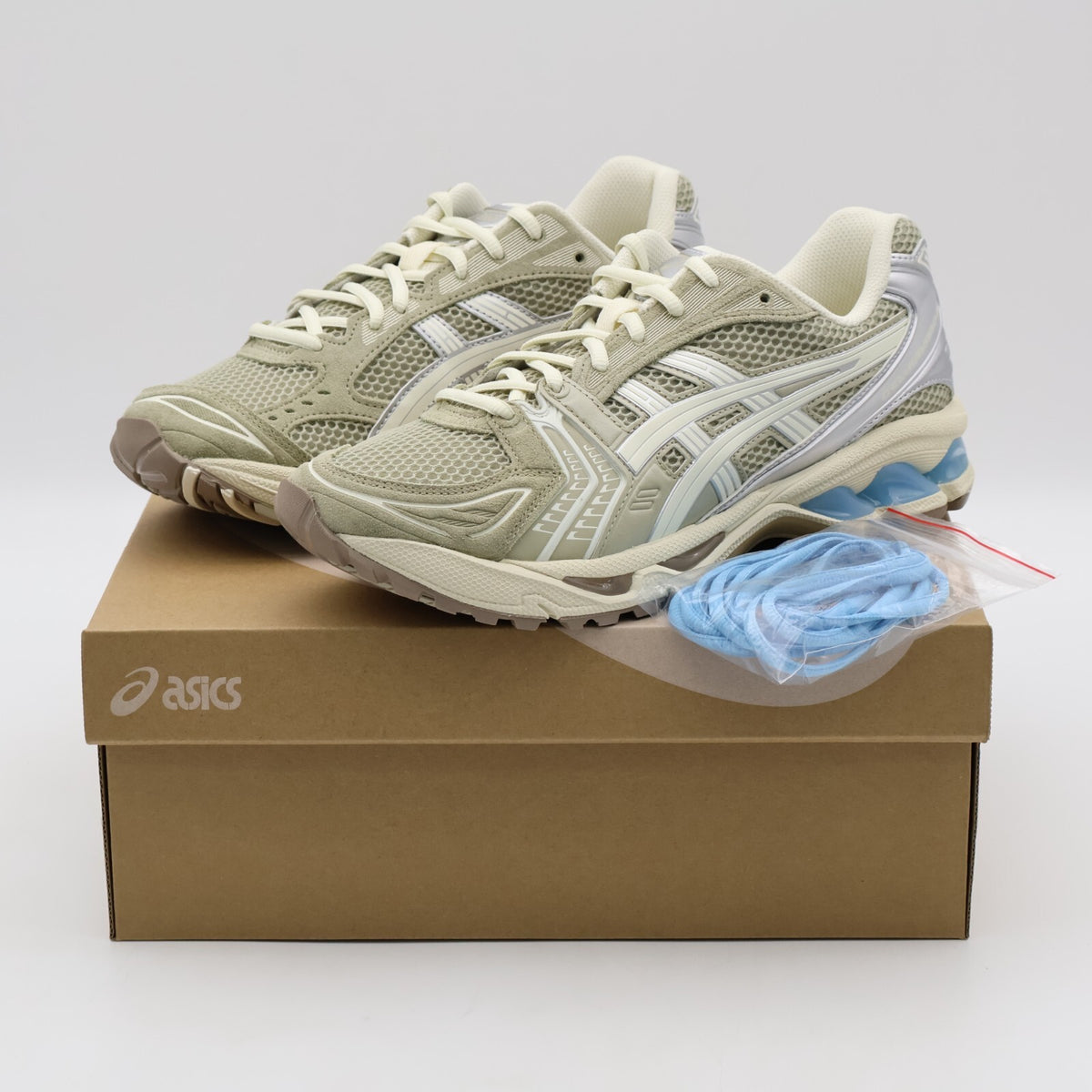 1203A572-300 Juliana Salazar Asics Gel-Kayano 14 Eucalyptus Vanilla Ice (Men's)