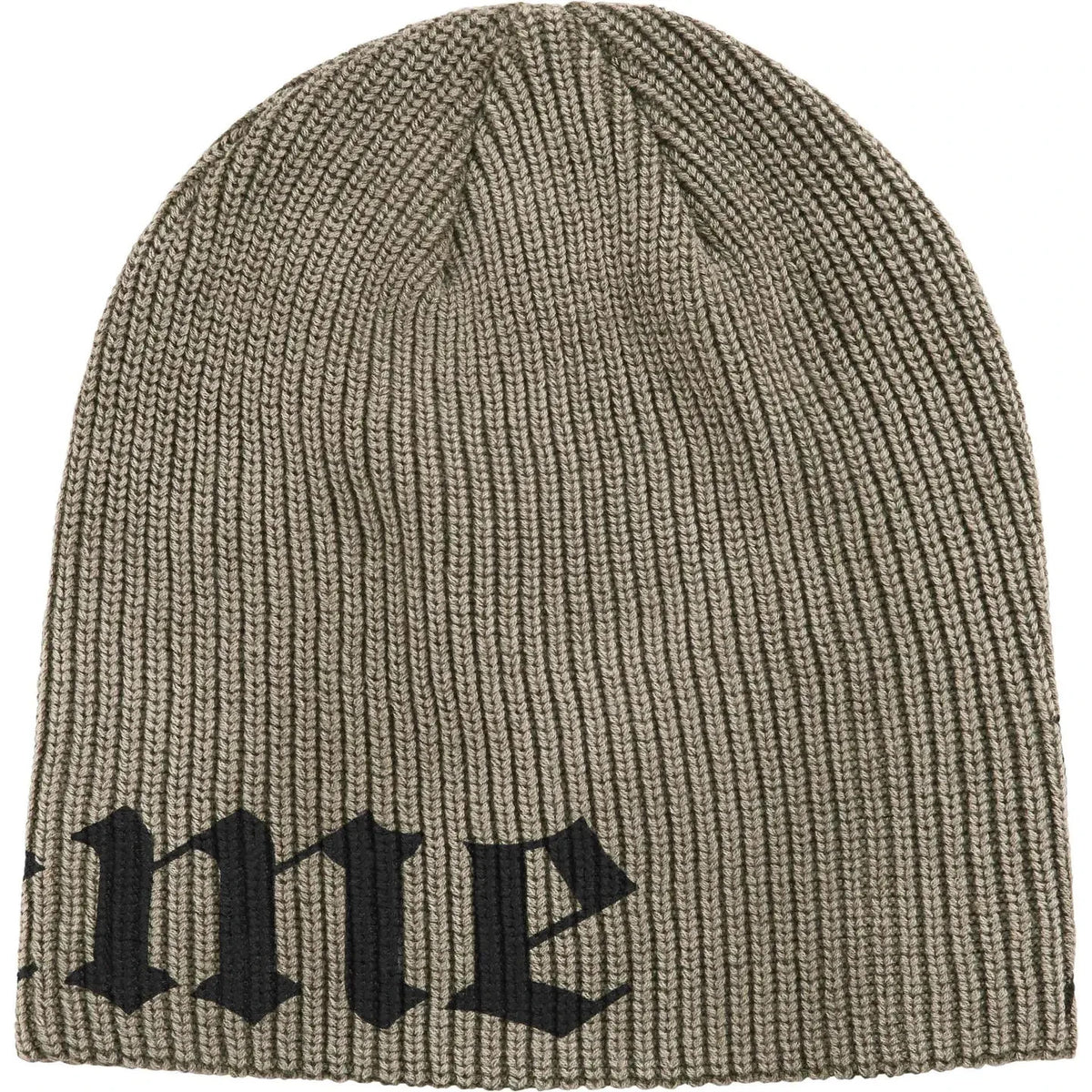 Supreme Old English Printed Beanie (26SS) Olive