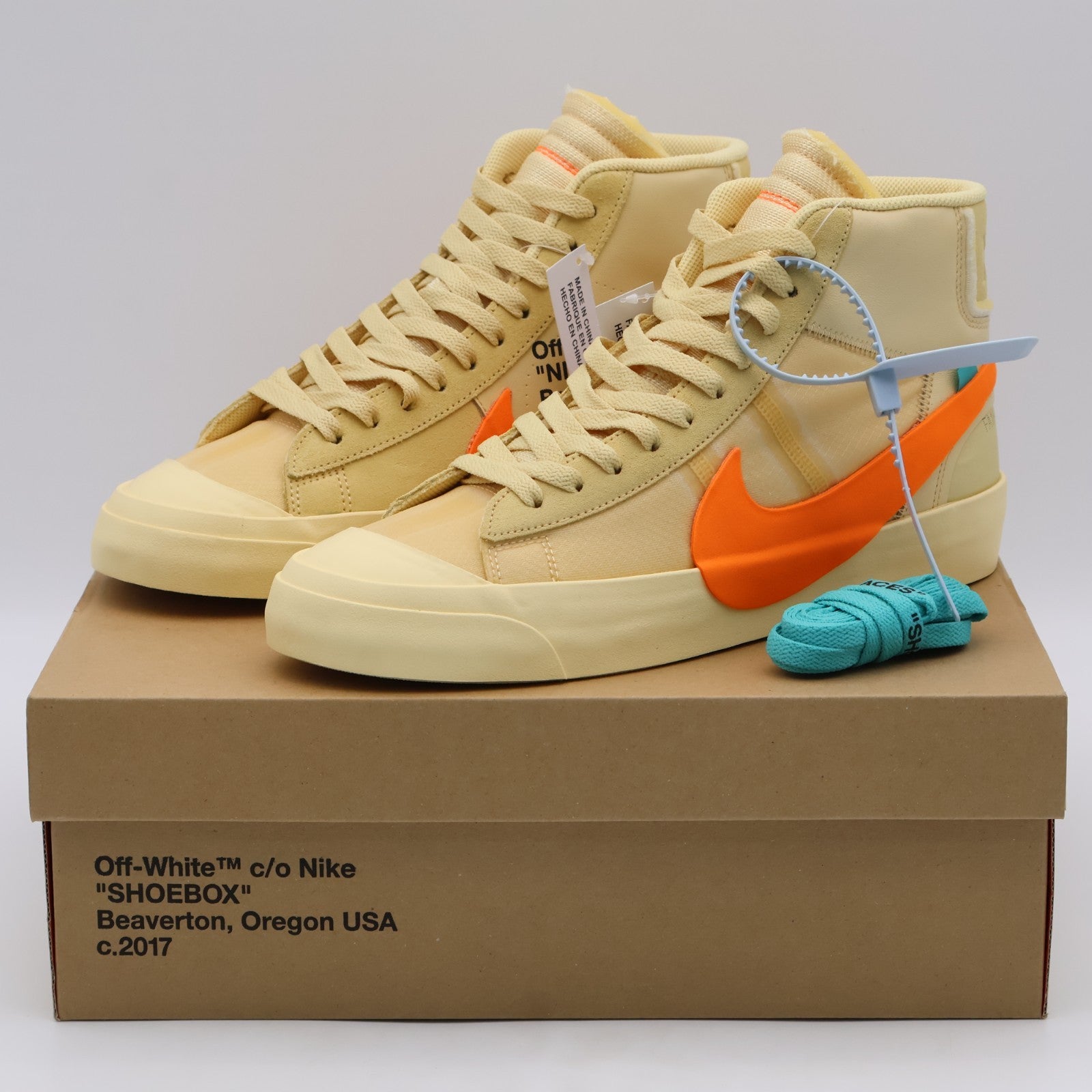 AA3832-700 Off-White Nike Blazer Mid All Hallows Eve (Men's)