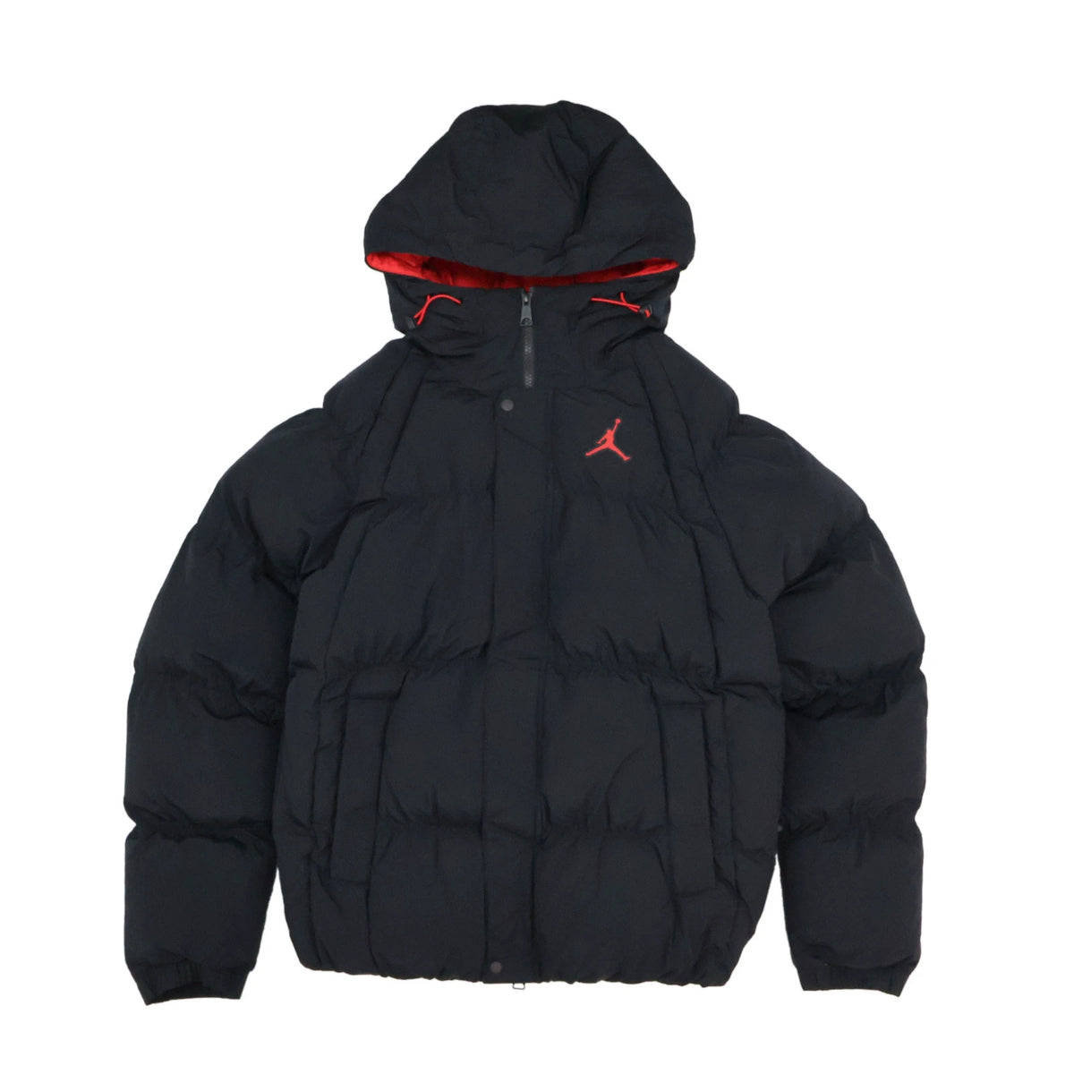 Nike Air Jordan Men's Essential Puffer Hooded Jacket Black