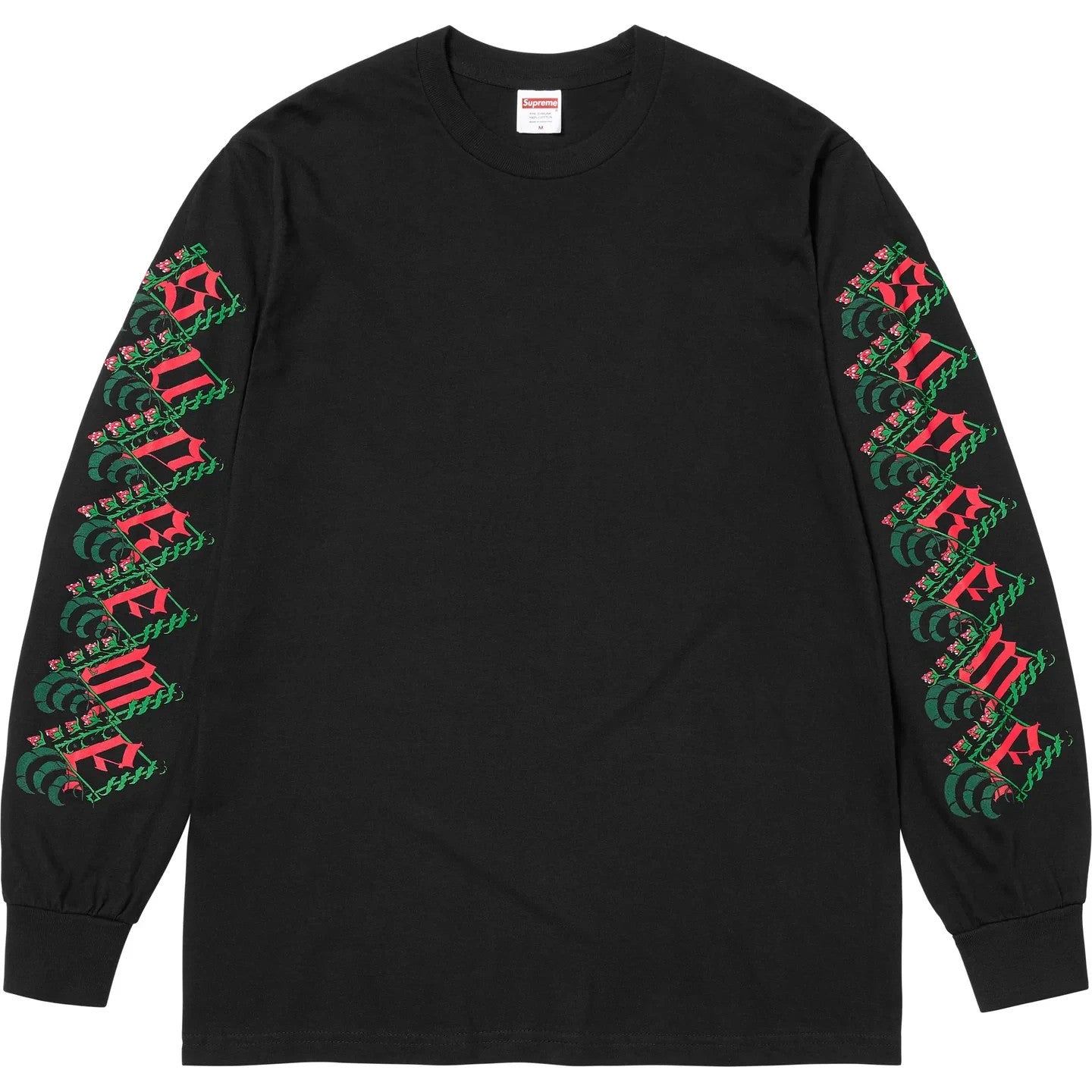 Supreme Strawberries L/S Tee Black