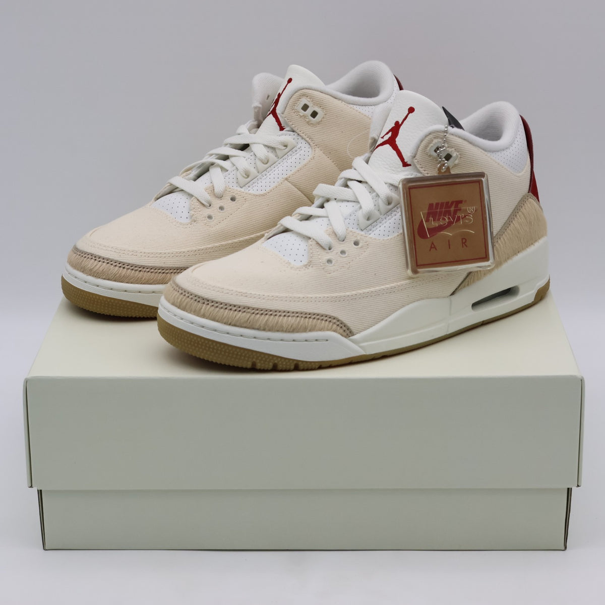 IR0910-400 Levi's Nike Air Jordan 3 Retro Ecru Denim (Men's)