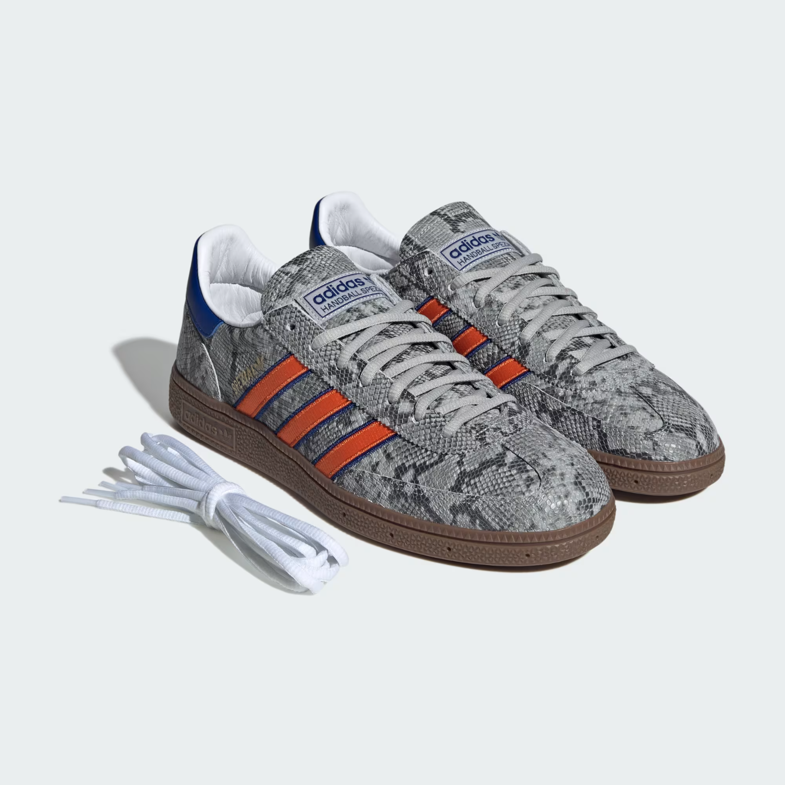 KK1190 adidas Handball Spezial Grey Two Orange (Men's)