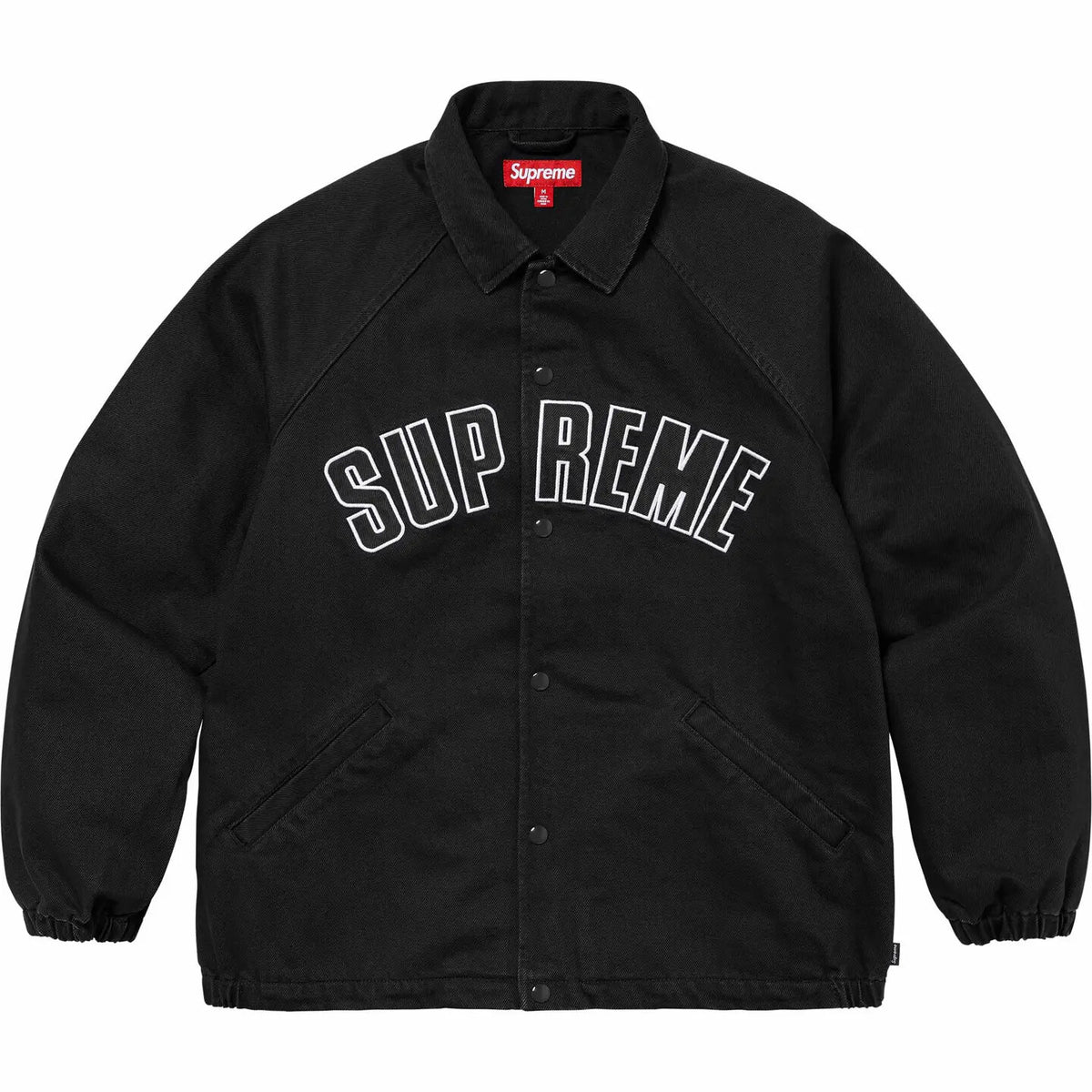 Supreme ARC Denim Coaches Jacket Black