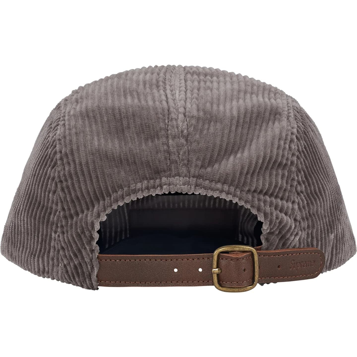 Supreme Corduroy Camp Cap Grey