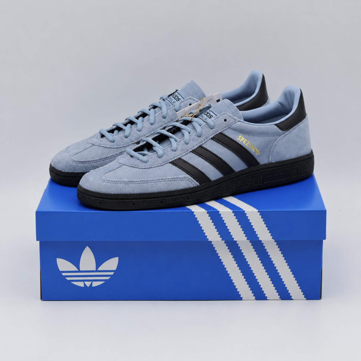 JR3668 adidas Originals Handball Spezial Tactile Blue Core Black (Men's)