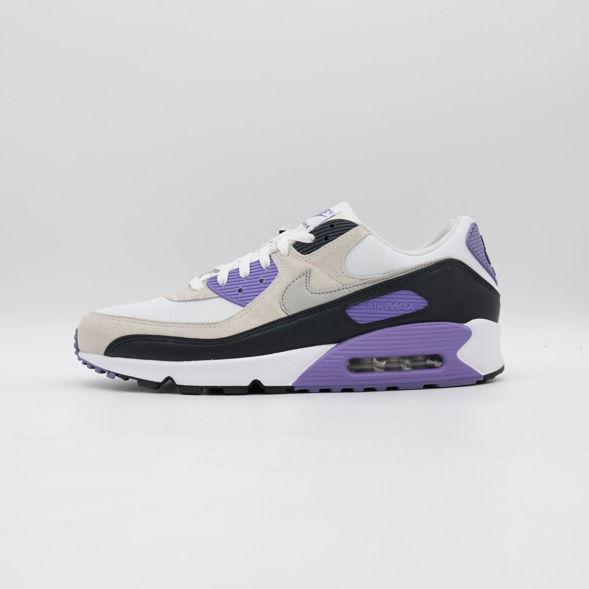 DM0029-114 Nike Air Max 90 Dusty Amethyst Photon Dust Light Smoke Grey (Men's)