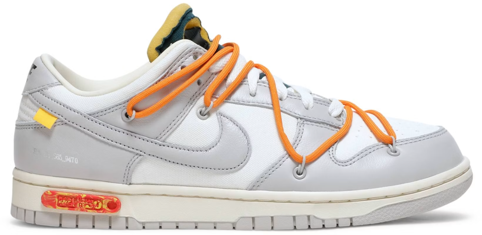 DM1602-104 Off-White à Nike Dunk Low 1 of 50 "Lot.44" (Men's)