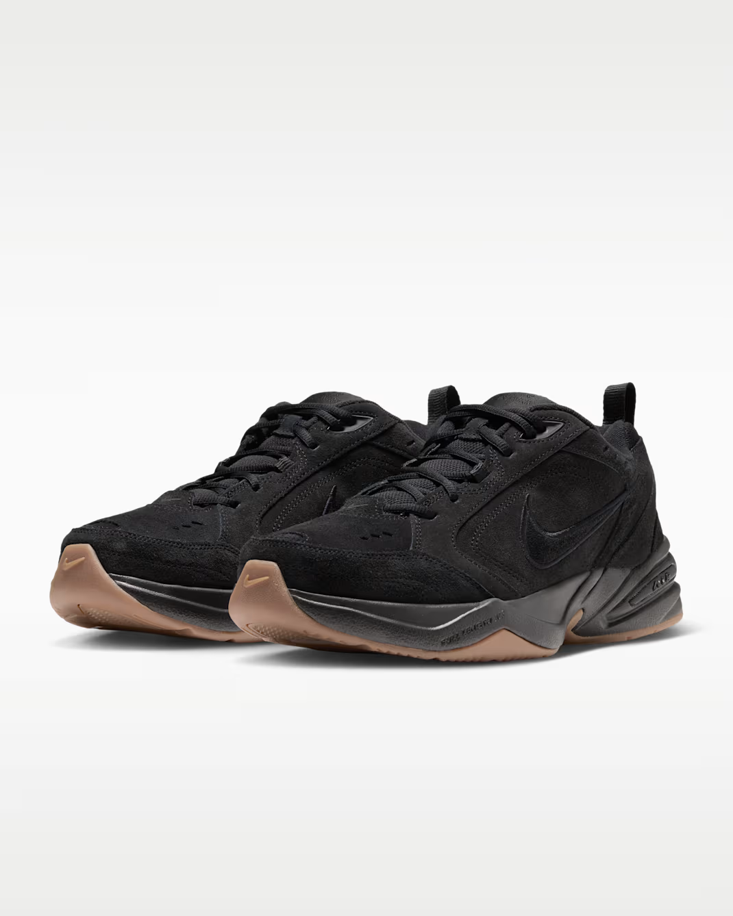 IB2281-001 Nike Air Monarch Suede Pack "Black" (Men's)