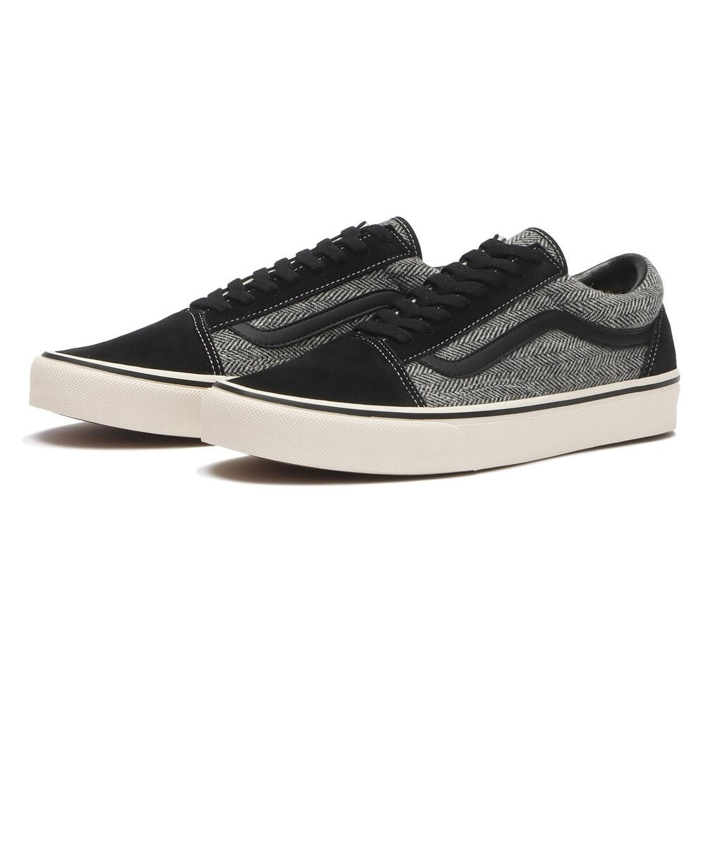 714555-0001 Vans Old Skool "Black" (V36CF TWEED) (Men's)