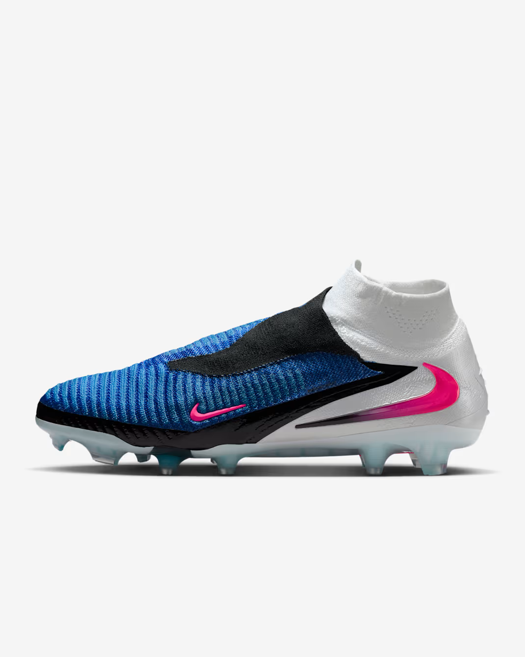 HJ2147-446 Nike Phantom 6 High Elite Racer Blue White Pink Blast (Men's)