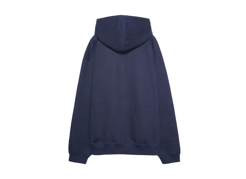 Supreme Champion Zip Up Hooded Sweatshirt Navy