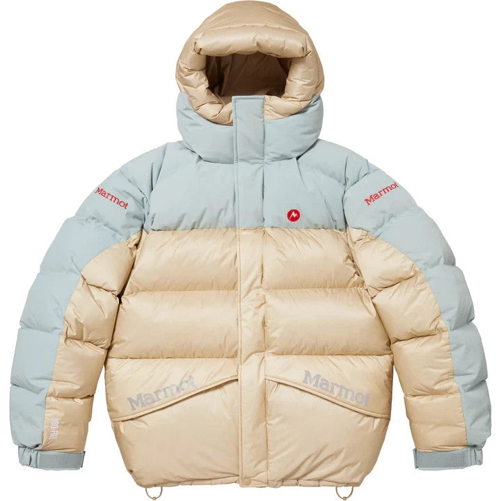 Supreme Marmot 800-Fill Down Parka Tan