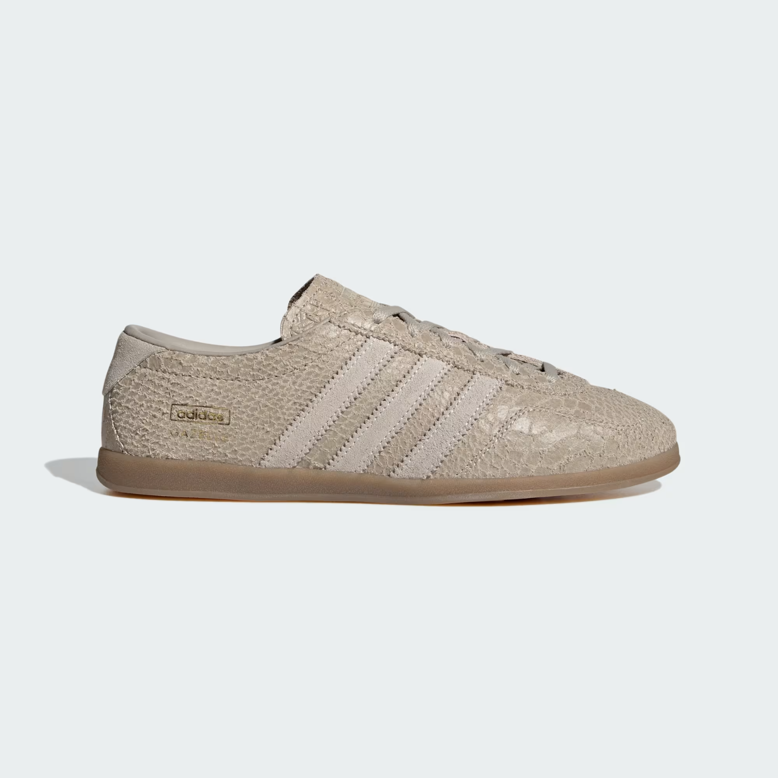 KI3579 adidas Gazelle Lo Pro Wonder Beige Alumina (Women's)